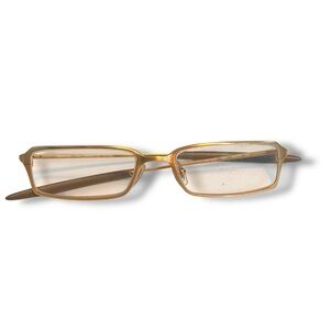 DKNY Glasses Frames Only DY 5505‎ 1001 49-16-135 Gold Rectangle Eyeglasses